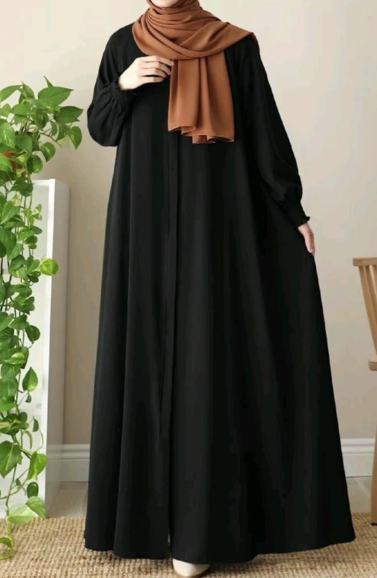 Black Basic Abaya